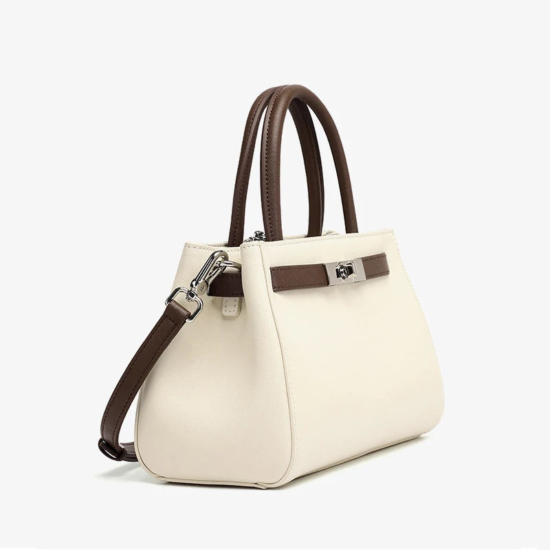 Designer Genuine Leather Versatile Shoulder Bag