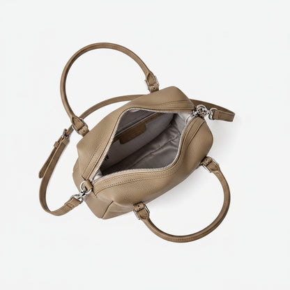 Elysian Genuine Leather Convertible Mini Satchel