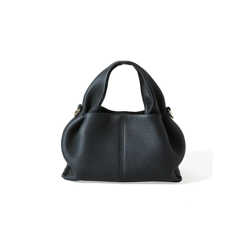Serena Genuine Leather Slouchy Hobo Satchel