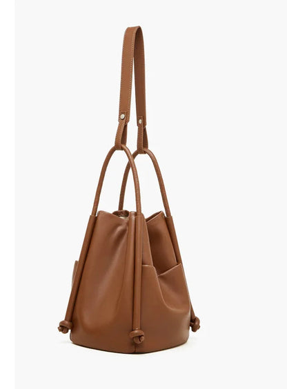 Elysian Genuine Leather High-Quality Soft Cowhide Tote Bag
