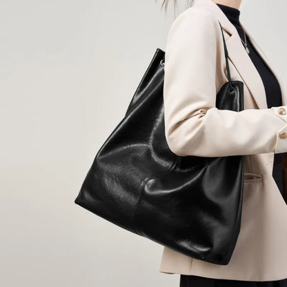 Premium Genuine Leather Chic Multi-Way Underarm Purse