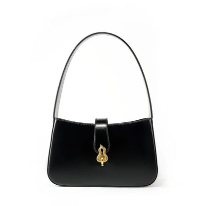 Sovereign Premium Cowhide Elegant Underarm Shoulder Bag