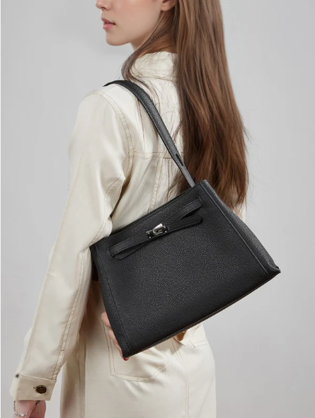 Genuine Leather Prestige Shoulder Bag