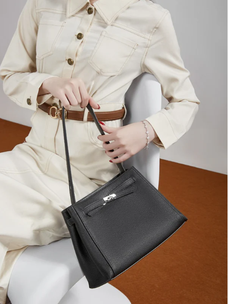 Genuine Leather Prestige Shoulder Bag