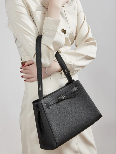 Genuine Leather Prestige Shoulder Bag