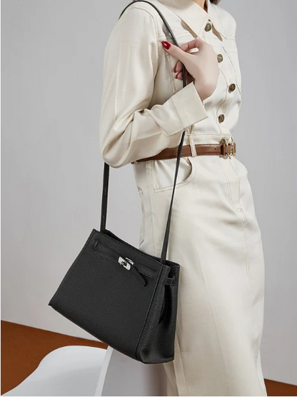 Genuine Leather Prestige Shoulder Bag