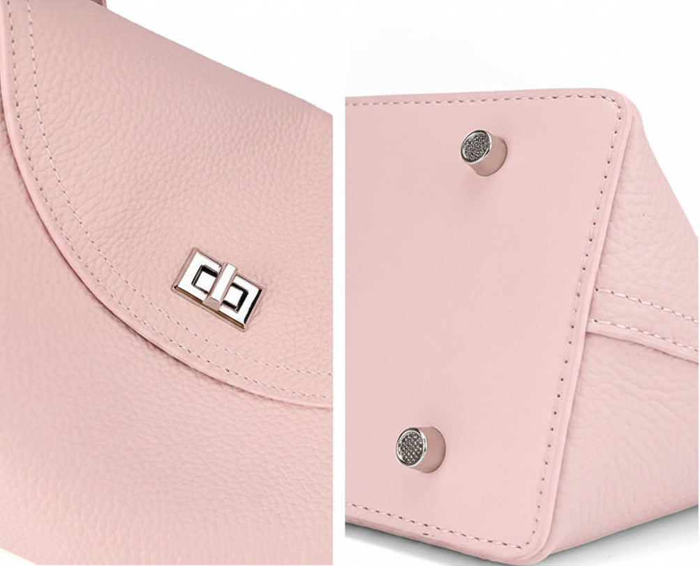 Genuine Leather Retro Handbag