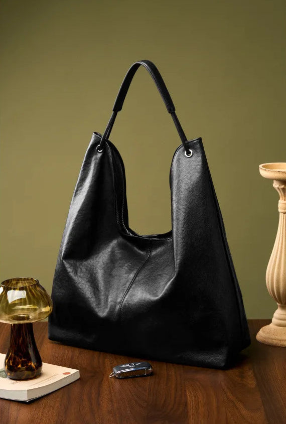 Premium Genuine Leather Chic Multi-Way Underarm Purse