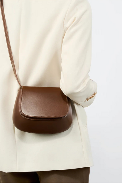 Charming Genuine Leather Minimalist Small Shoulder Bag