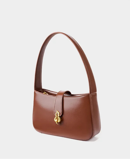 Sovereign Premium Cowhide Elegant Underarm Shoulder Bag