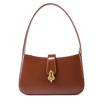 Sovereign Premium Cowhide Elegant Underarm Shoulder Bag