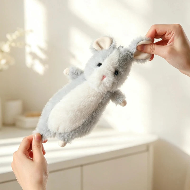 Fluffy Hamster Bag Charm