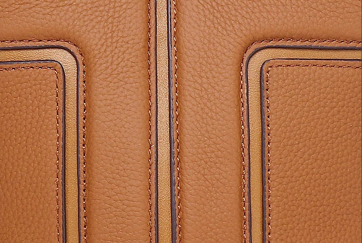 Opulent Genuine Leather Bucket Bag