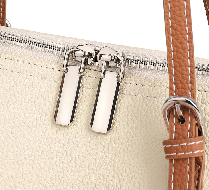 Orb Artisan Genuine Leather Contour Shoulder Bag
