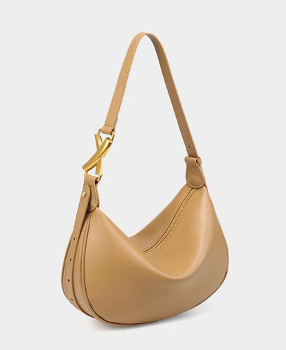 Imperial Premium Cowhide Spacious Minimalist Crossbody Bag