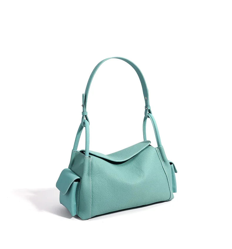 Sophisticated Leather Daily Commuter Shoulder Bag