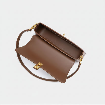 Majesty Premium Leather Classic Commuter Crossbody Bag