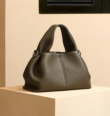Serena Genuine Leather Slouchy Hobo Satchel