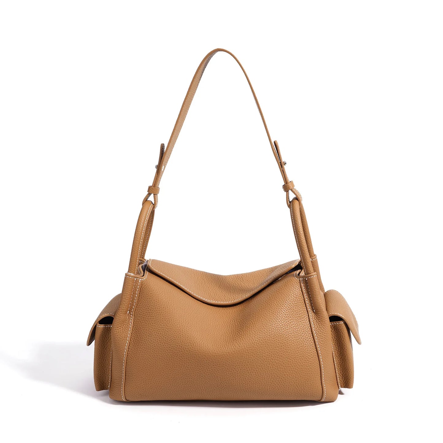 Sophisticated Leather Daily Commuter Shoulder Bag