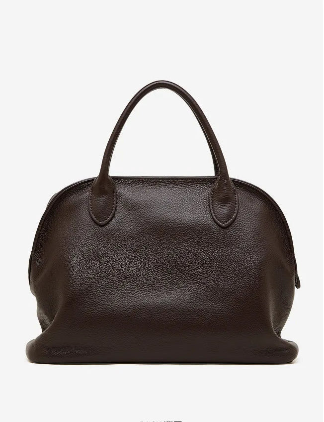 Aura Genuine Leather Fluid Silhouette Tote