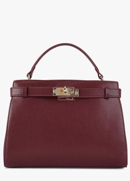 Genuine Leather Luxury Wide Strap Shoulder Bag