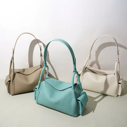Sophisticated Leather Daily Commuter Shoulder Bag