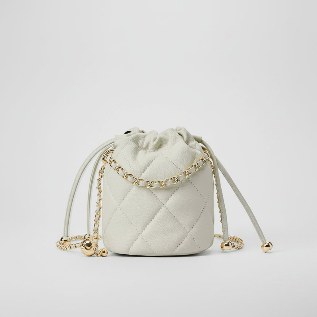 Majestic Luxury Genuine Leather Chain Shoulder Bag