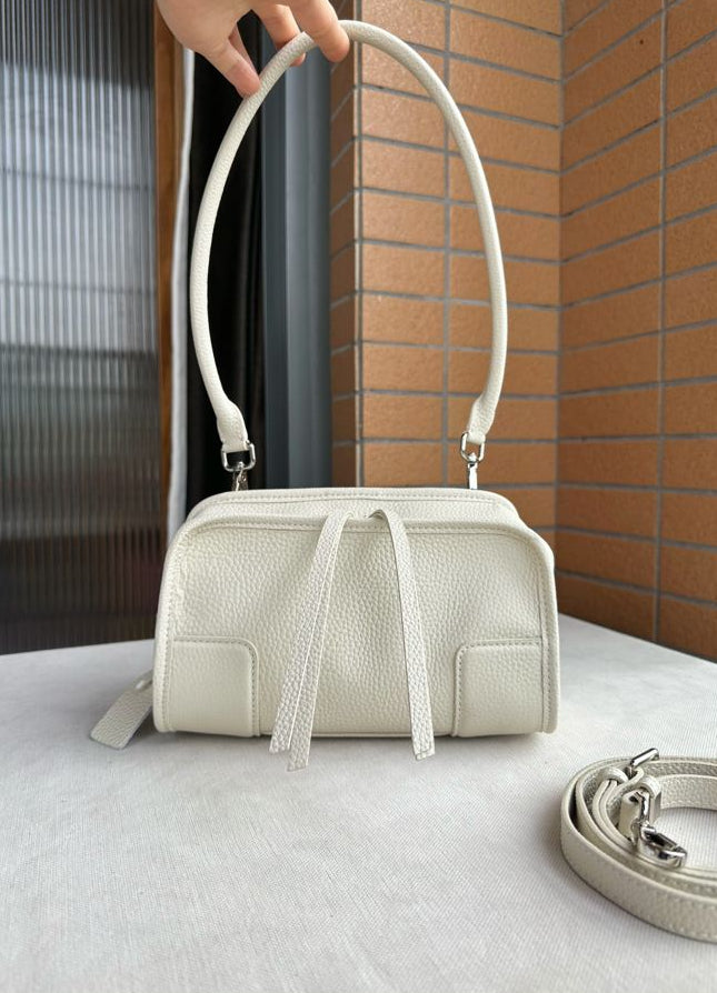 Aura Premium Genuine Leather Boxy Cross body Bag