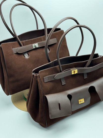 Genuine Leather The Daily Grand Tote
