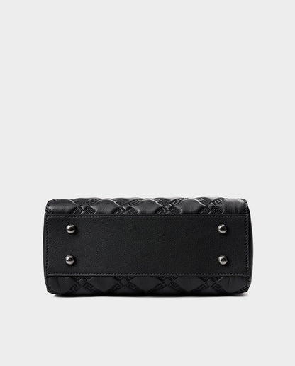 Classic Quilted Real Leather Handbag