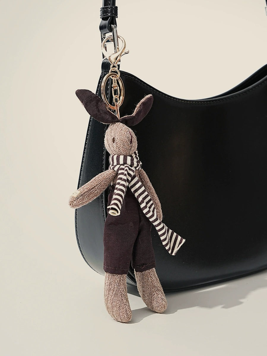 Cute Knitted Rabbit Bag Charm