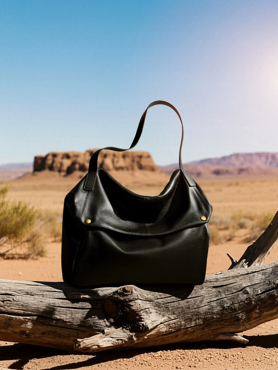 Multi-Way Everyday Leather Crossbody Bag