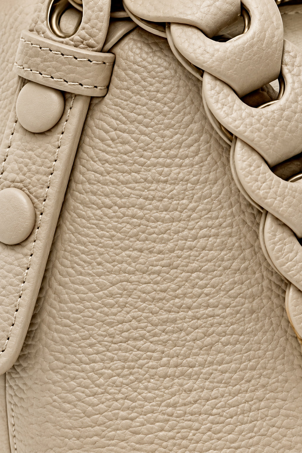 Togo Cowhide Braided Strap Shoulder Bag