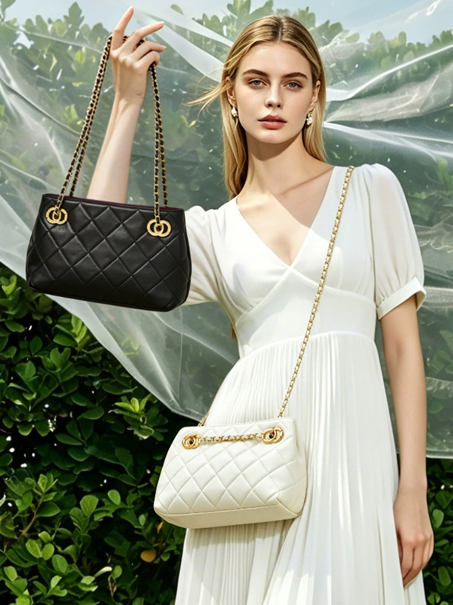 Classic Quilted Lambskin Chain Bag