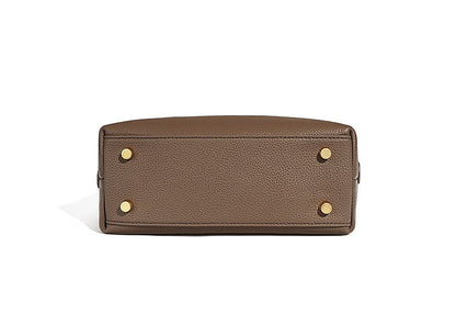 Togo Cowhide Braided Strap Shoulder Bag