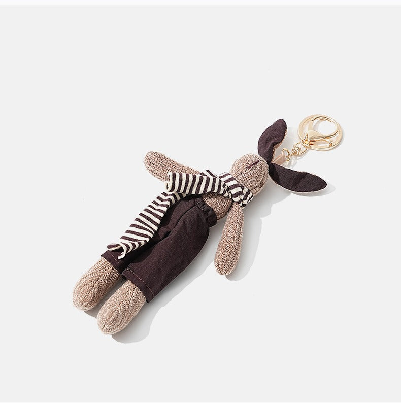 Cute Knitted Rabbit Bag Charm