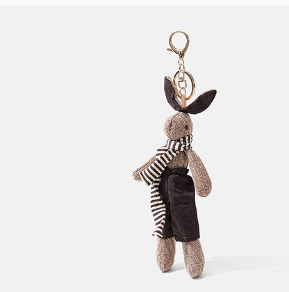 Cute Knitted Rabbit Bag Charm
