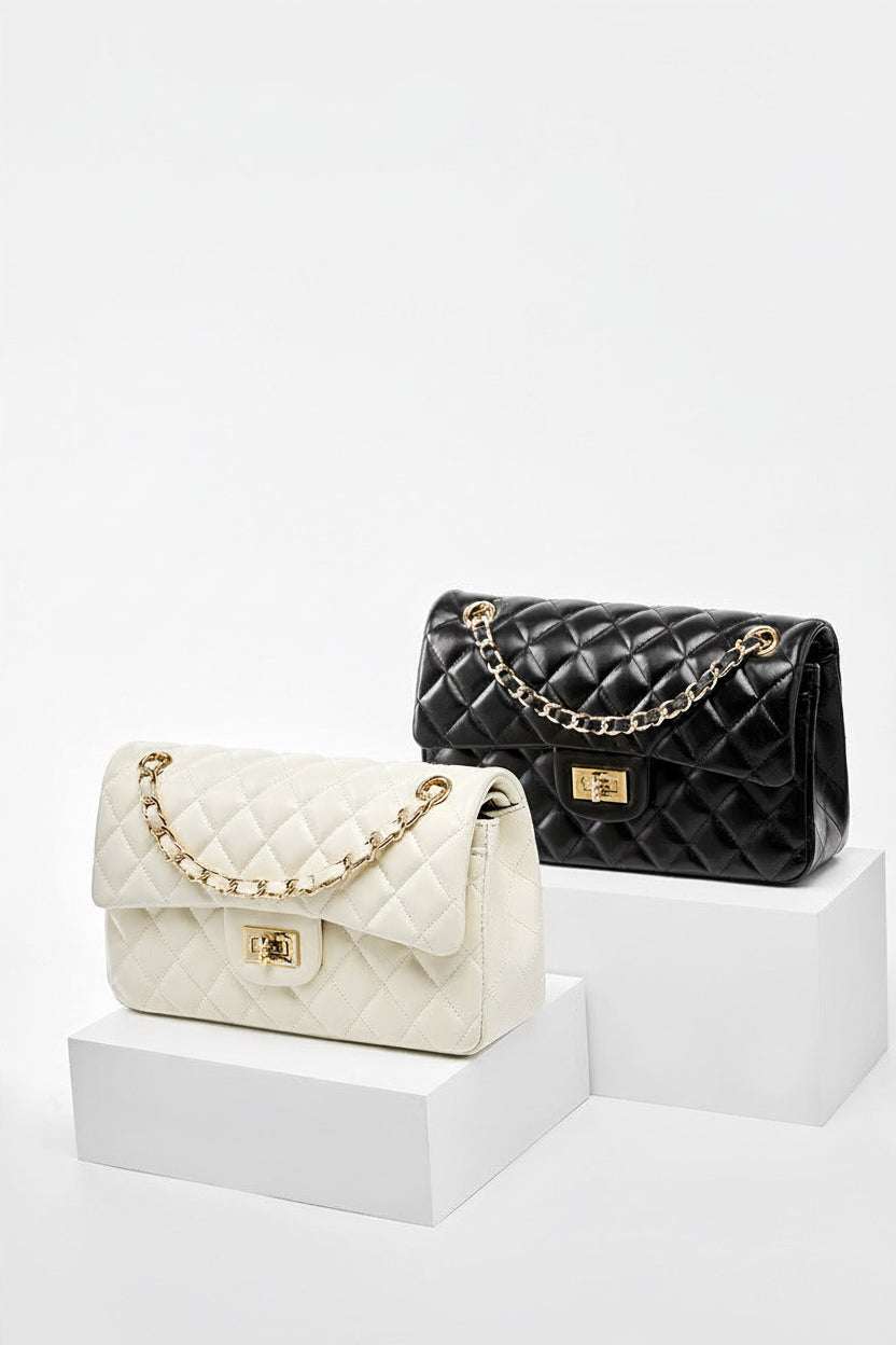 Classic Quilted Leather Chain Bag