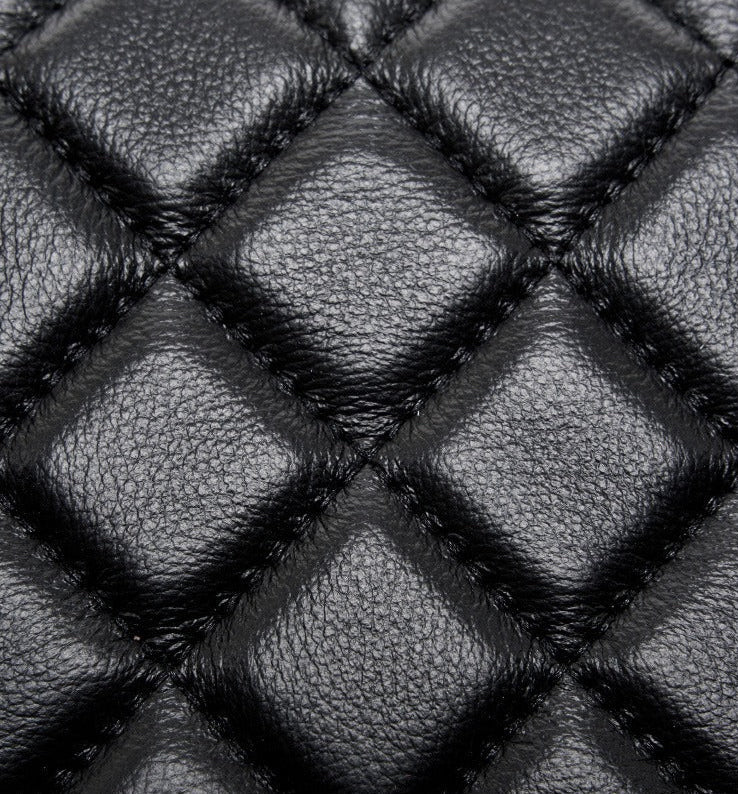 Quilted Leather Chain Shoulder Bag