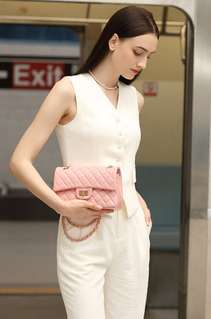 Classic Quilted Leather Chain Bag