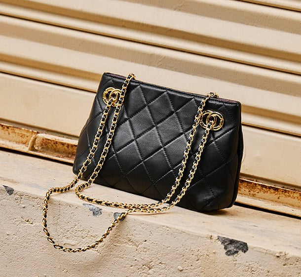 Classic Quilted Lambskin Chain Bag