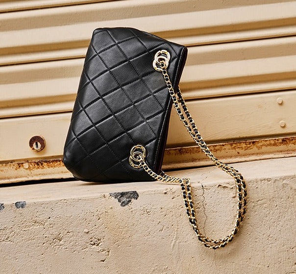 Classic Quilted Lambskin Chain Bag
