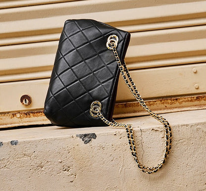 Classic Quilted Lambskin Chain Bag