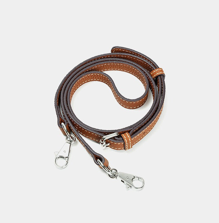 Aura Leather Structured Tote Bag