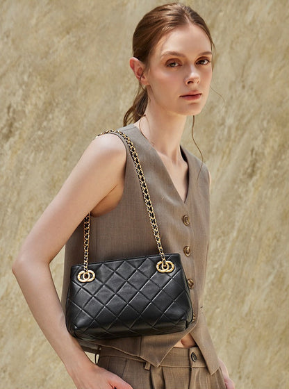 Classic Quilted Lambskin Chain Bag