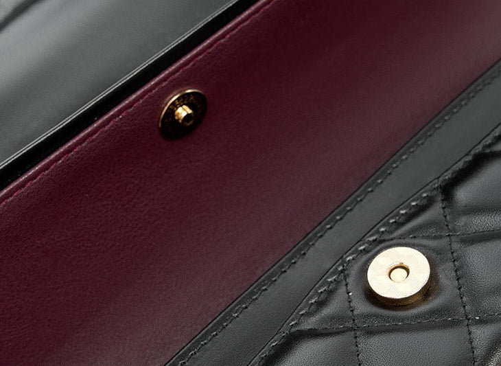 Classic Quilted Leather Chain Bag
