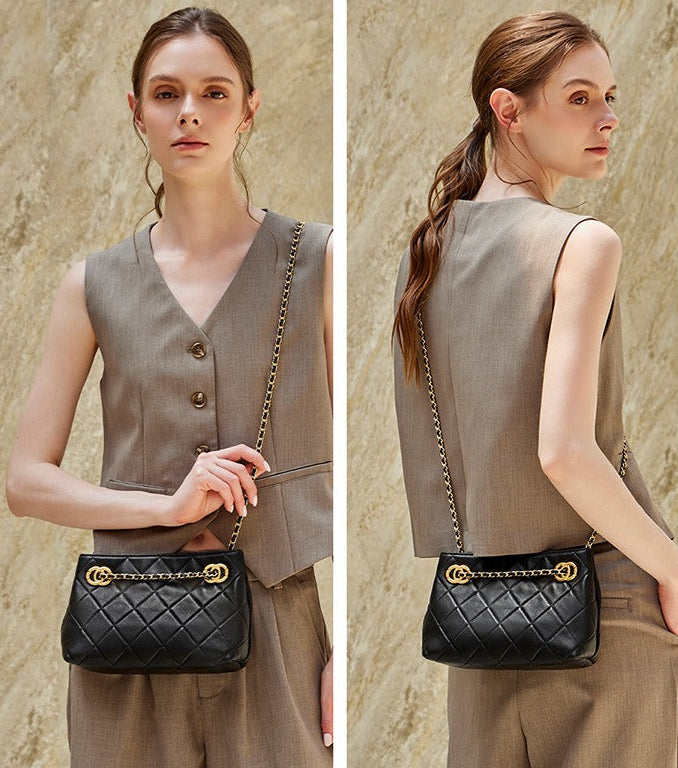 Classic Quilted Lambskin Chain Bag