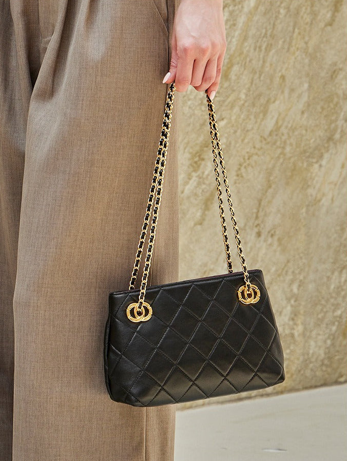 Classic Quilted Lambskin Chain Bag