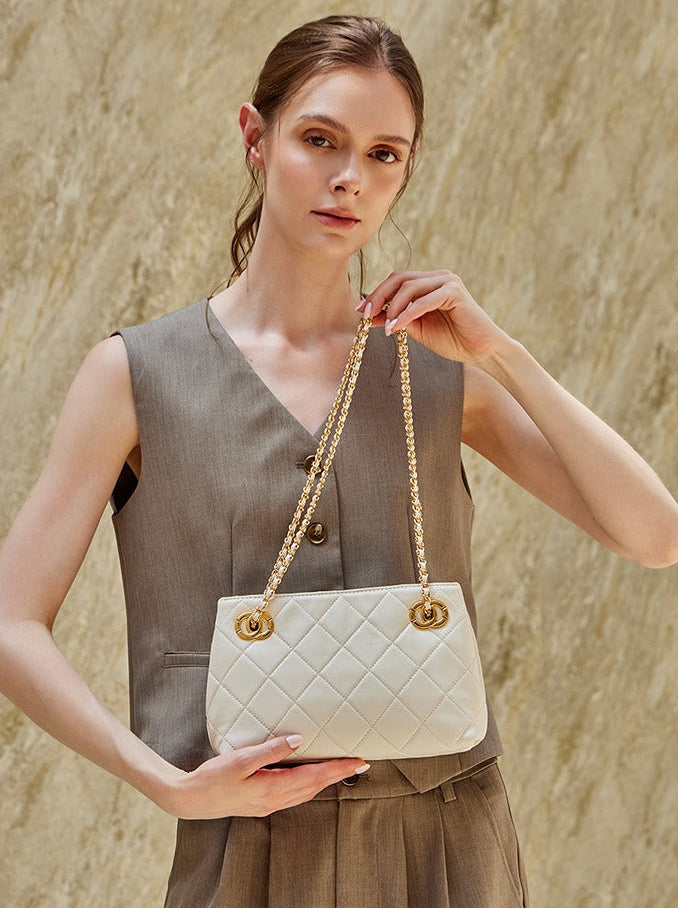 Classic Quilted Lambskin Chain Bag
