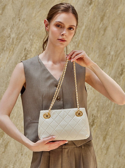Classic Quilted Lambskin Chain Bag